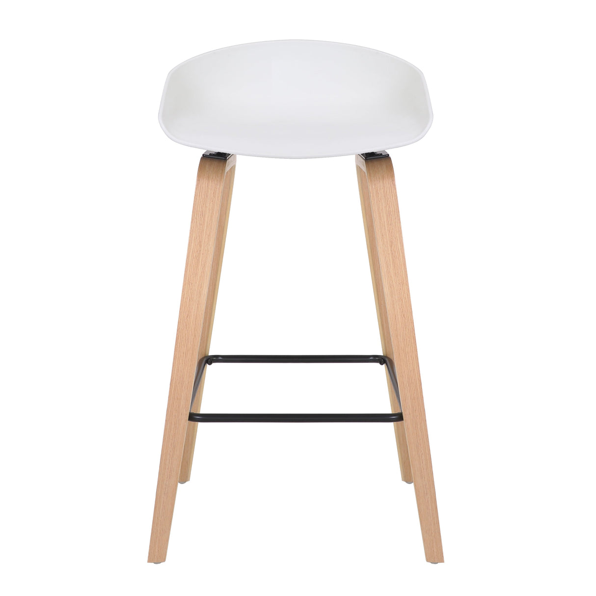 COMFY BAR STOOL WHITE