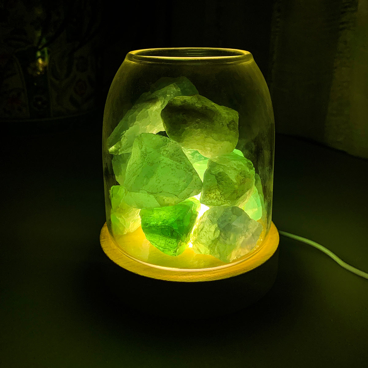 Aurora Crystal Diffuser - Green Calcite