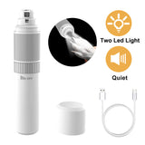 Rechargeable Pet Nail Grinder with Quiet Motor and LED Lights- USB Charging, Two-Speed Settings