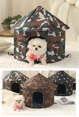 Outdoor Waterproof Cat House - Insulated, Weatherproof, Warm Shelter for Cats, Ideal for Winter Protection, Size: S 35*40cm