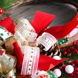 Christmas Wreath with Pine Cones, Red Berries, and Festive Bow - 40cm Holiday Door Decor - 45-Degree Angle