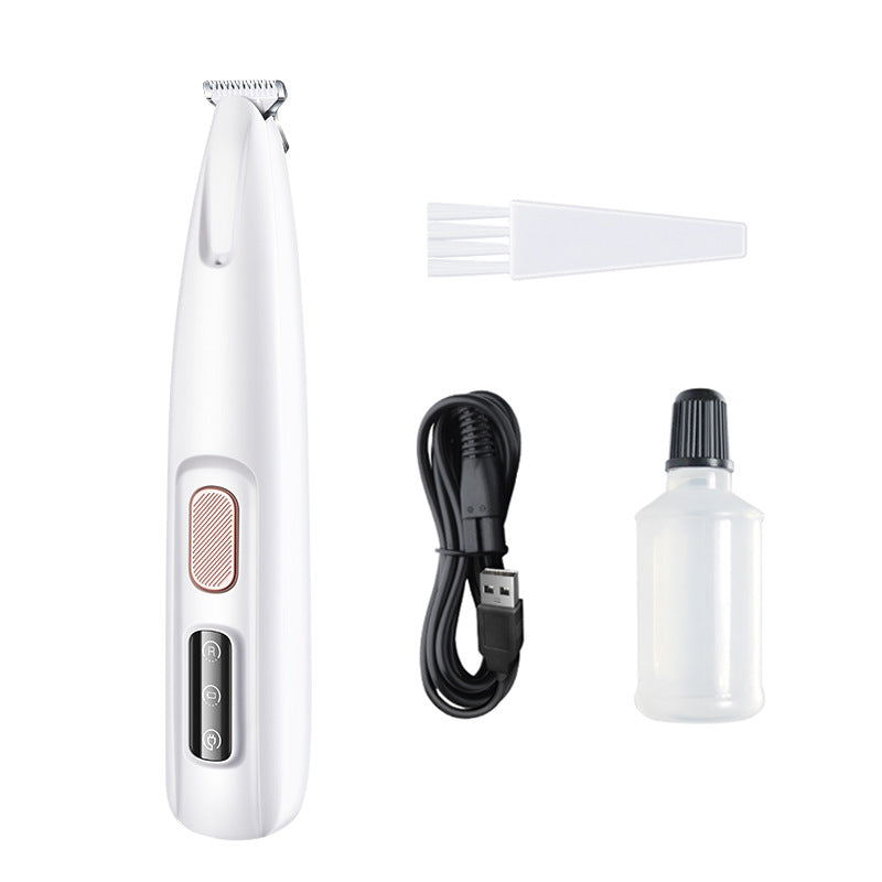 Waterproof LED Pet Grooming Trimmer | Rechargeable Clippers for Cats and Dogs