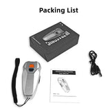 Black Handheld Ultrasonic Dog Trainer with Dual Mode | Training & Deterrent Device with LED Light