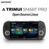 64G Black AMPOWN TRIMUI SMART PRO Portable Gaming Console - Retro PS1 & Arcade Handheld PSP Gaming Device