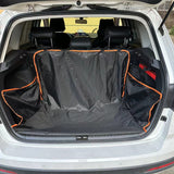 Waterproof Dog Car Seat Cover for SUVs - Rear Cargo Liner for Large Pets, Anti-Scratch and Anti-Dirty Design - Front View