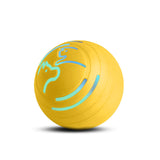 2PCS Yellow Rechargeable Automatic Jumping Pet Toy Ball - Interactive Smart Play Ball for Dogs & Cats