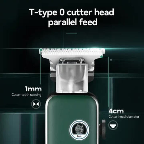 KM-5098 Portable Hair Clipper - Small Electric Trimmer for Carving, Hair Cutting & Styling