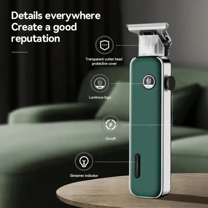 KM-5098 Portable Hair Clipper - Small Electric Trimmer for Carving, Hair Cutting & Styling