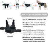 L Dog Vest Jacket - Warm, Soft, and Comfortable Dog Coat for Winter, Calming and Insulating Dog Apparel