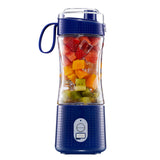 Dark Blue Portable Mini Juicer - Rechargeable Electric Fruit Juicer Cup, Compact & Convenient