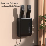 White Wall-Mounted Intelligent Shoe Dryer - 360° Warm Air Fast Drying System with Constant Temperature