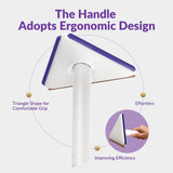 Eco-Friendly Triangle Hair Remover Tool for Pet Hair and Dust – Durable and Reusable