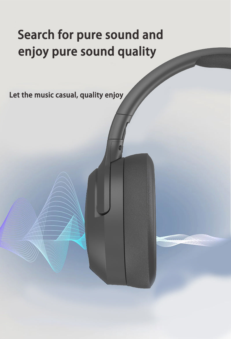 Khaki P2963 Wireless Bluetooth Headphones with LED Light, Hi-Fi Sound, and Sport Design