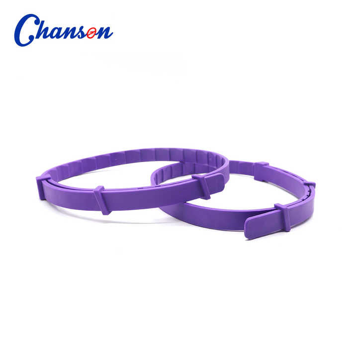 Purple Calming Collars for Cats - Natural Anxiety Relief, Adjustable, 3 Pack (2 set/6PCS)