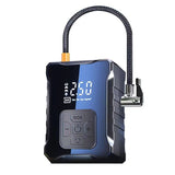 SF007 Digital Tire Inflator with LED Display and Multiple Nozzles - Compact and Powerful(Cigarette lighter power supply)