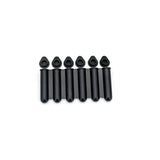 Black Reusable Silicone Ice Stick Mold - 10-Piece Set for Drinks and Bottles (6 x 1.2 cm per Stick)