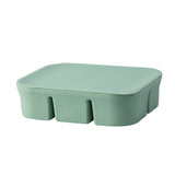 Green Multifunctional Silicone Ice Cream Mold with 6 Cavities for Homemade Treats