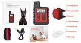 Red Remote Dog Training Collar with Adjustable Shock and Vibration - Rechargeable, Waterproof, 2 Channels for Small to Large Dogs