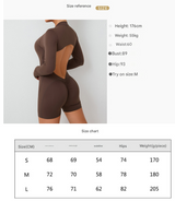 L Black Backless Scrunch Butt Workout Jumpsuit - Long-Sleeve Open-Back Yoga Romper