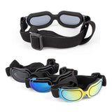 Silver Lenses Pet Sunglasses for Dogs and Cats - UV Protection, Adjustable Strap, Anti-Wind and Anti-Fog Pet Goggles