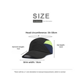 White And Purple Lightweight Sports Baseball Cap | Quick-Dry, Waterproof, Breathable | Outdoor Camping Cap