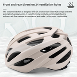 Pink Summer Cycling Helmet for Men and Women - Lightweight, Breathable Road Bike Helmet with Ventilation and Safety Features