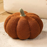 Brown 2-PCS 30cm Creative Plush Pumpkin Pillow for Sofa, Window Seat & Living Room Decoration