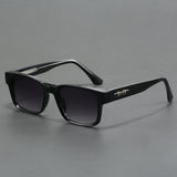 Black Trendy Oversized Lightweight Blue Light Blocking Sunglasses for Men - Anti-Fog, Photochromic, and UV Protection