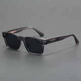 Dark Grey Trendy Oversized Lightweight Blue Light Blocking Sunglasses for Men - Anti-Fog, Photochromic, and UV Protection