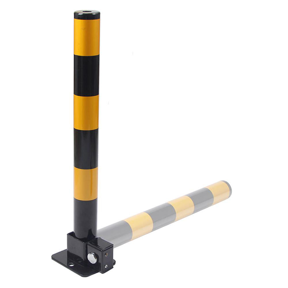 Fold Down Vehicle Security Car Parking Lock Safety Barrier Bollard Locker Barrier -Black