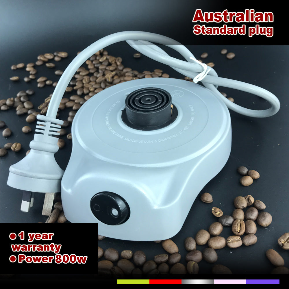 Automatic Green Turkish Coffee Pot with Anti-Overflow Sensor and Quick Boil Function