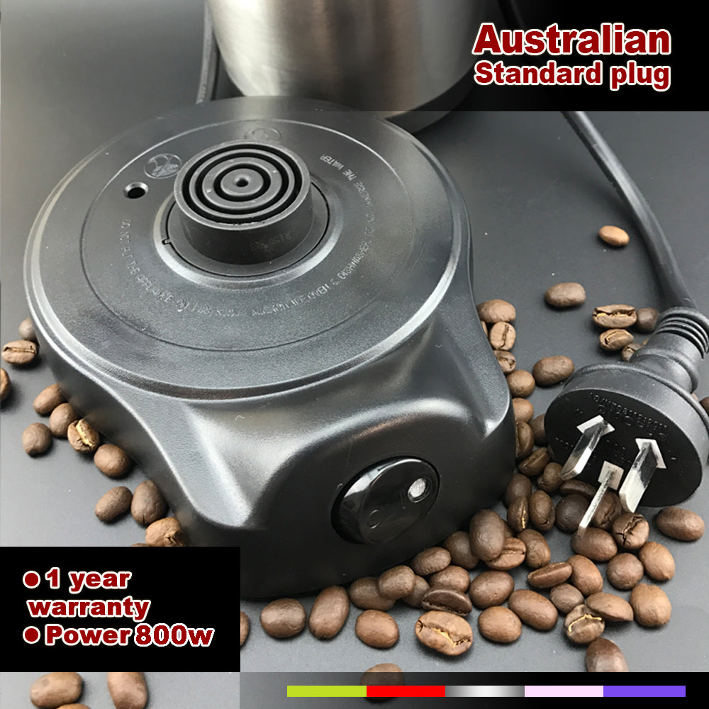 Automatic Stainless Steel Coffee Maker Pot with Anti-Overflow Sensor for Greek, Turkish, and Arabic Coffee