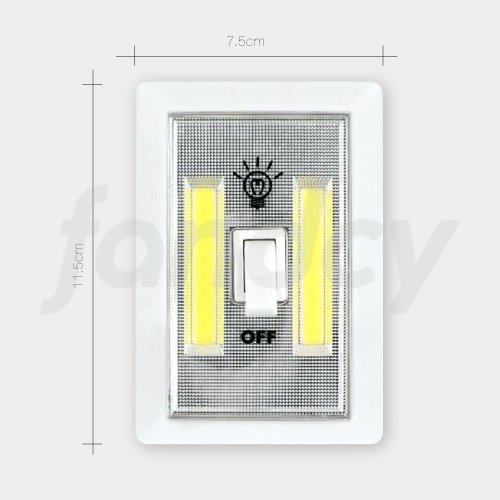 Magnetic COB LED Wireless Light Switch for Convenient Illumination