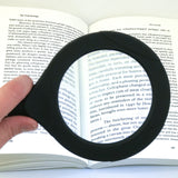 Illuminated Magnifying Glass with COB LED Technology - Black/Navy