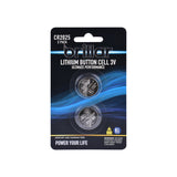 Brillar CR2025 Lithium Button Cell 2pk