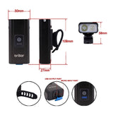 300 Lumen USB Rechargeable Multifunctional Bike Rider Light