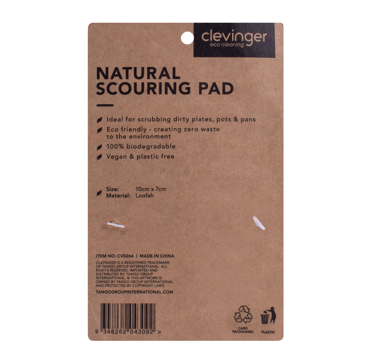 Clevinger 3PC Natural Scouring Pad