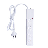 4 Outlet Powerboard With Surge Protection 1M Lead Cable