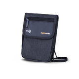 Flightmode RFID Neck Pouch - Charcoal