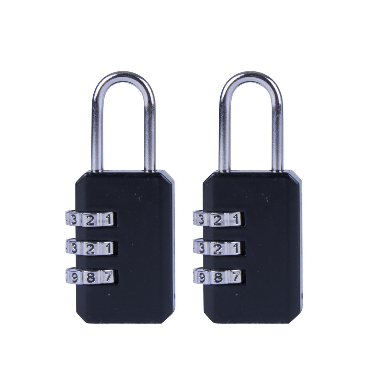 3 Dial Personalized Security Padlocks - 2 Pack