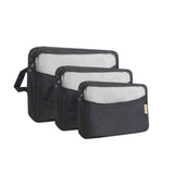 3-Piece Waterproof Luggage Organizer Set for Effortless Travel Packing