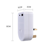 Flightmode Outbound AU/NZ to UK/HONG KONG Travel Adaptor with USB Type C & A