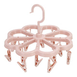 Living Today Collapsible 16 Pegs Airer Pink