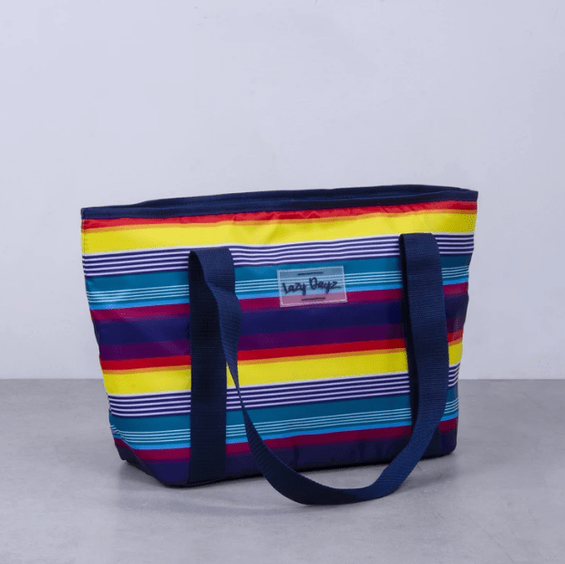 Extra-Large Rainbow Insulated Cooler Tote - 6L Capacity