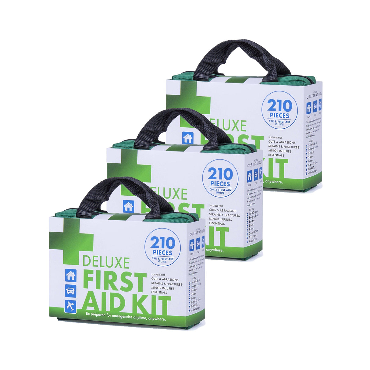 630 Piece Deluxe Emergency First Aid Kit ARTG Registered Australia