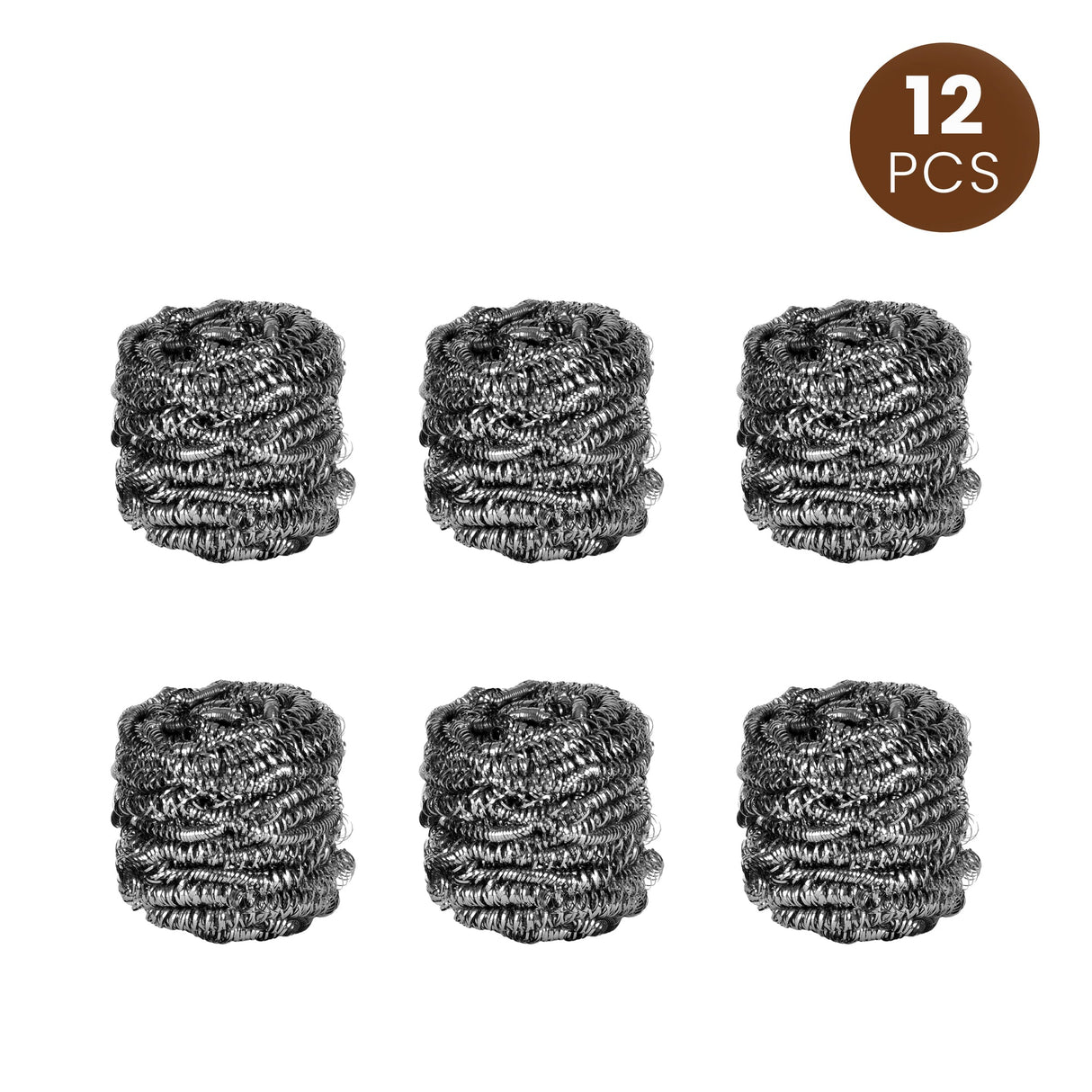 Stainless Steel Kitchen Cleaning Scourers 12Pcs