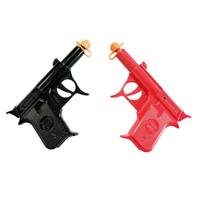 2 PCs of Diecast metal spud gun pack red + black - 2 Black