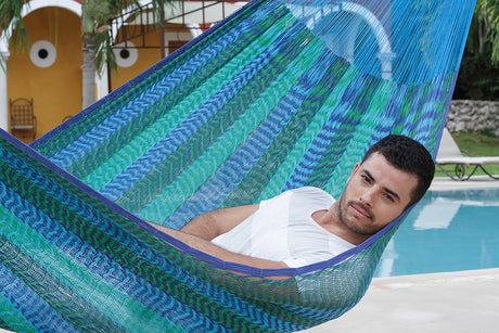 Mayan Legacy Caribe Double Size Hammock - Perfect for Relaxation and Adventure