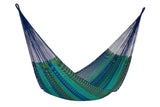 Family-Sized Mayan Legacy Cotton Hammock for Outdoor Relaxation - Caribe Style