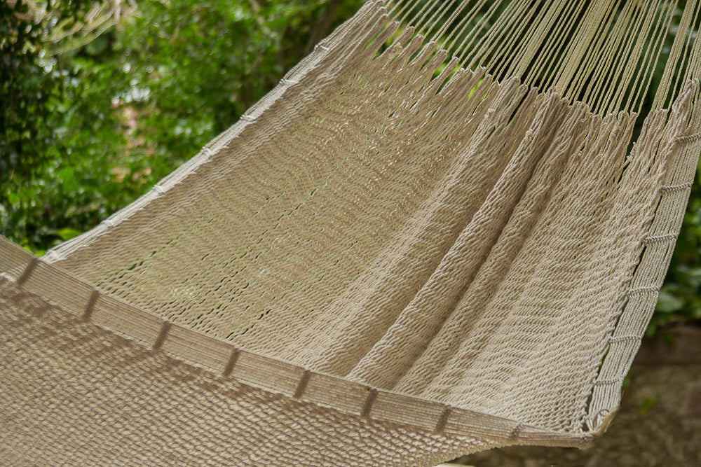 Family-Sized Marble Mayan Legacy Cotton Hammock for Outdoor Relaxation